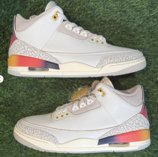 Jordan 3 Retro 'J. Balvin Medellín Sunset' (Size 11.5)