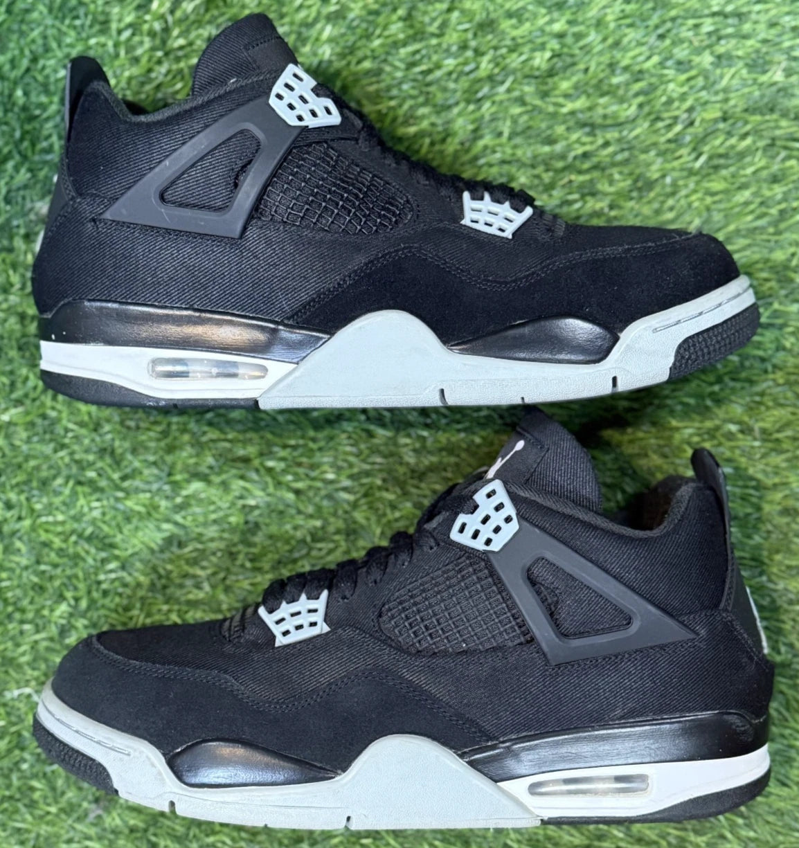 Jordan 4 Retro ‘Black Canvas’ (Size 11)