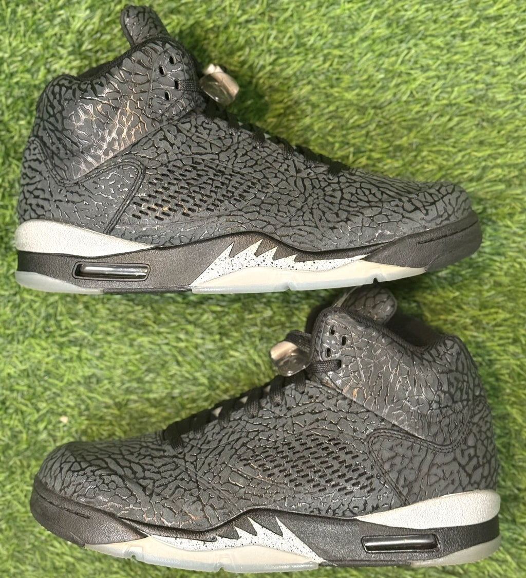 Jordan 5 Retro '3Lab5 Black Silver' (Size 10)