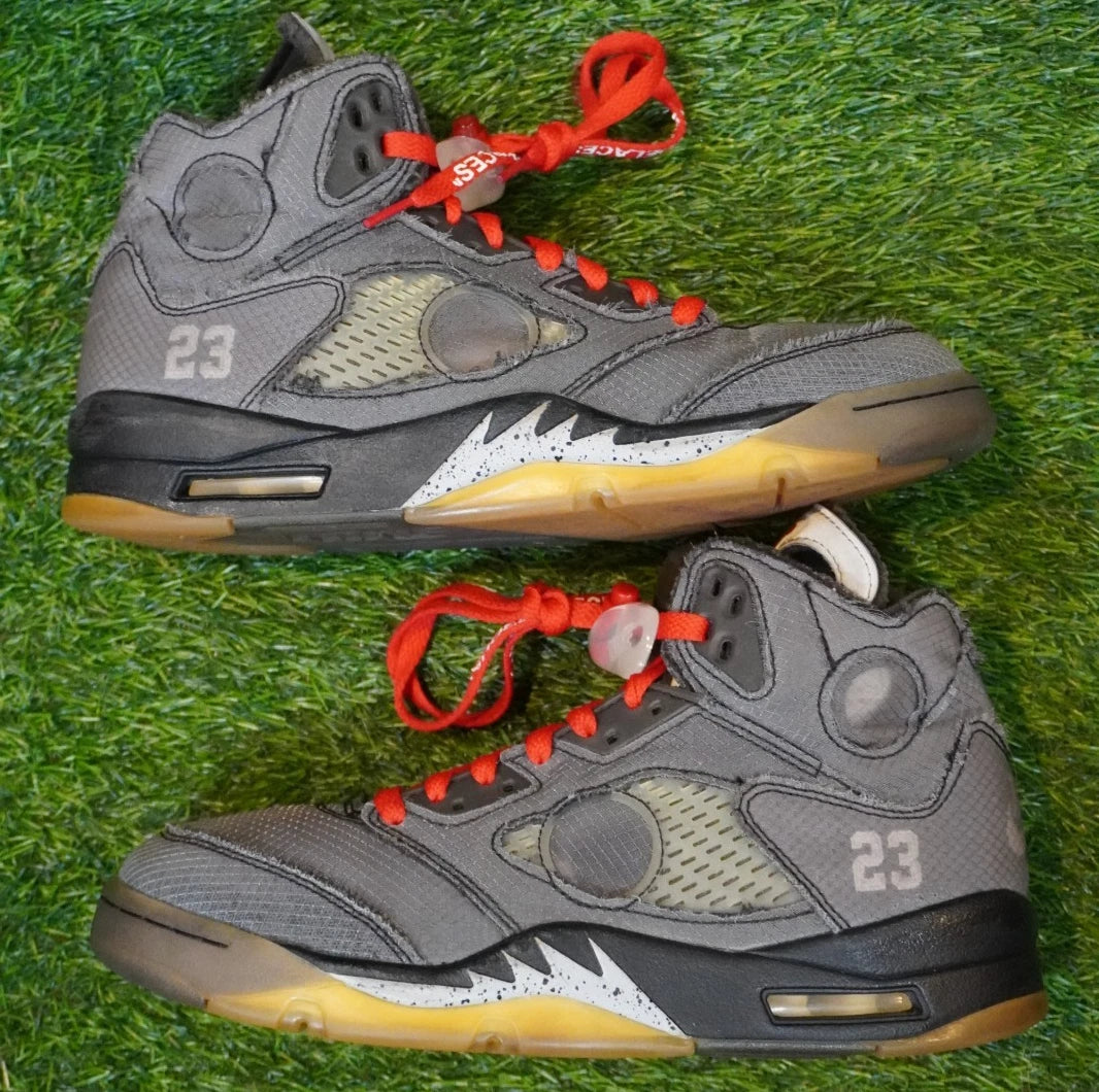 Jordan 5 Retro SP x Off-White-Muslin (Size 8)