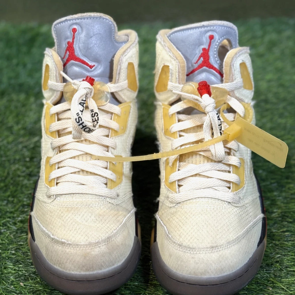 Nike Air Jordan 5 Retro 'Off-White Sail' (Size 10)