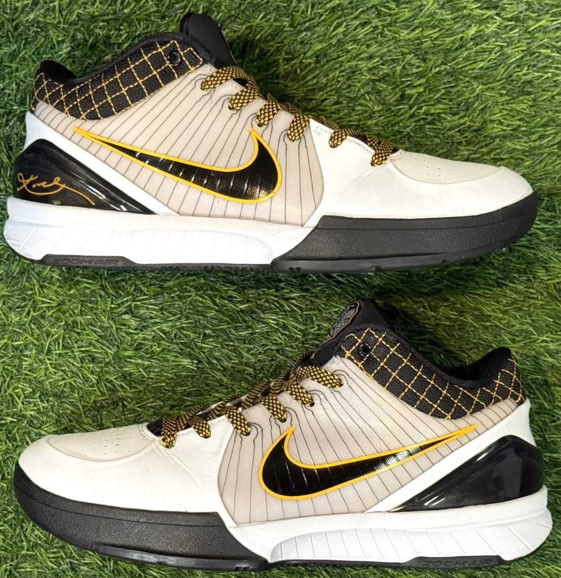 Nike Kobe 4 Protro 'White Black Del Sol' (Size 8)