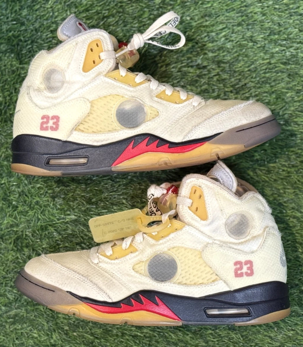 Nike Air Jordan 5 Retro 'Off-White Sail' (Size 10)