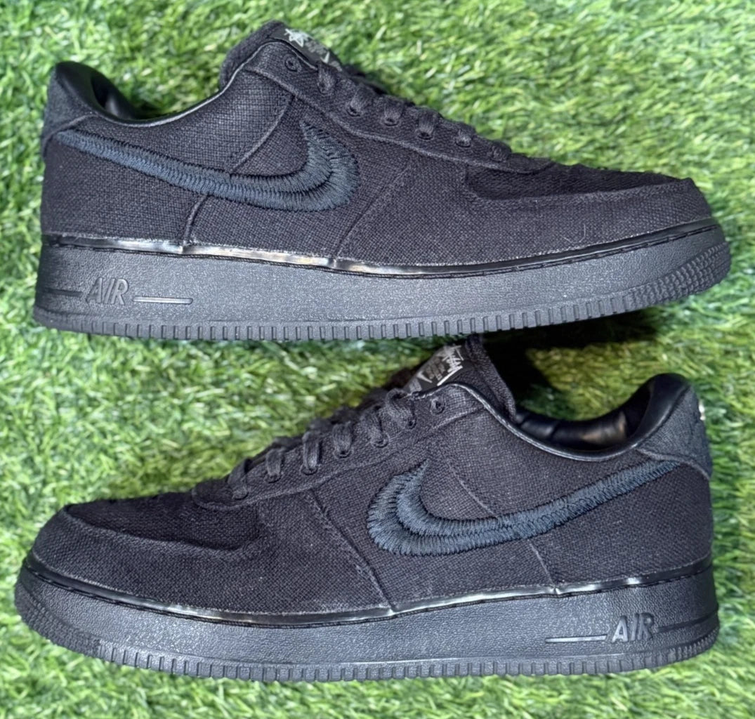 Nike Air Force 1 Low 'Stussy - Black' (Size 12)
