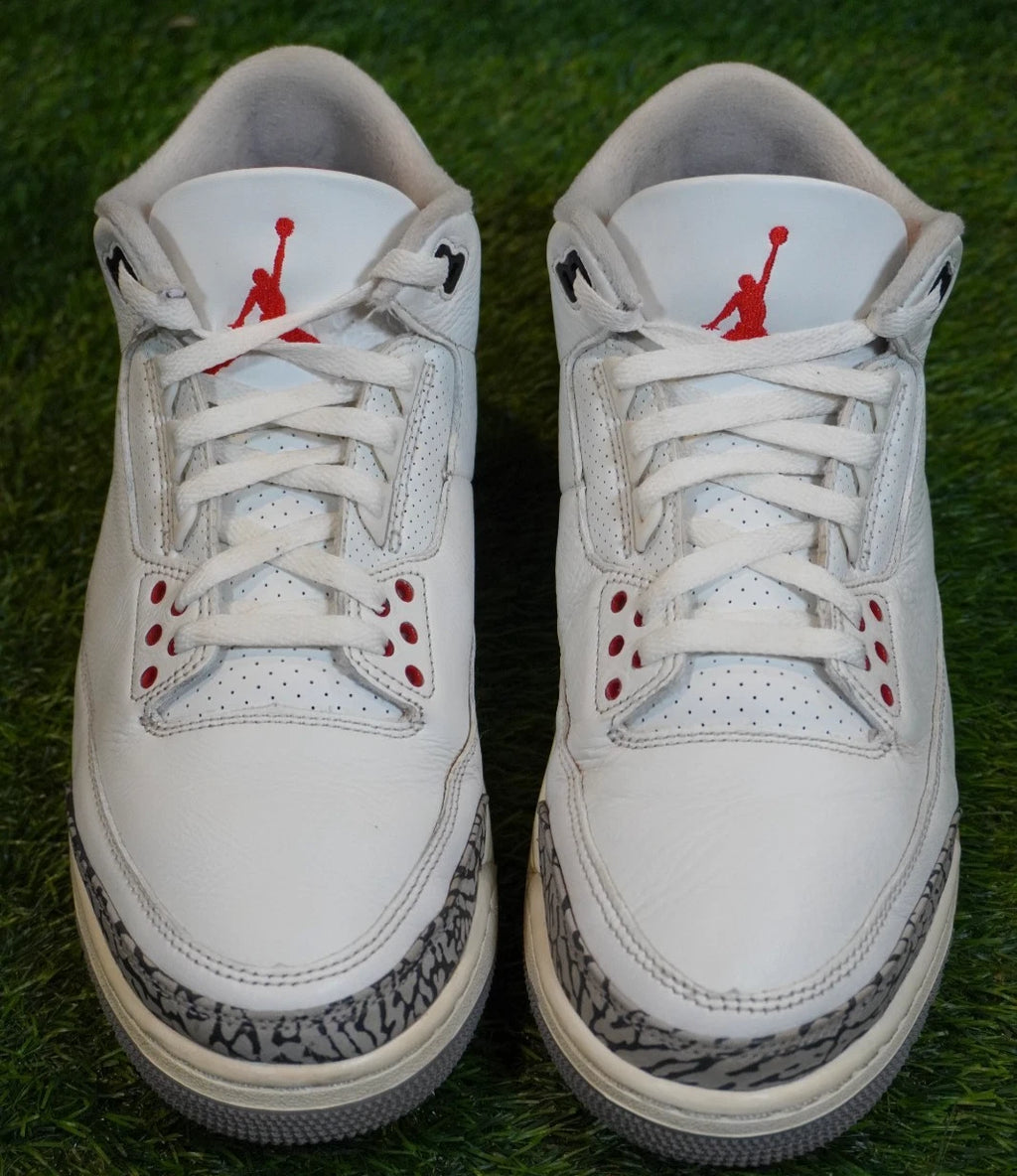 Jordan 3 Retro 'White Cement Reimagined' (Size 10)