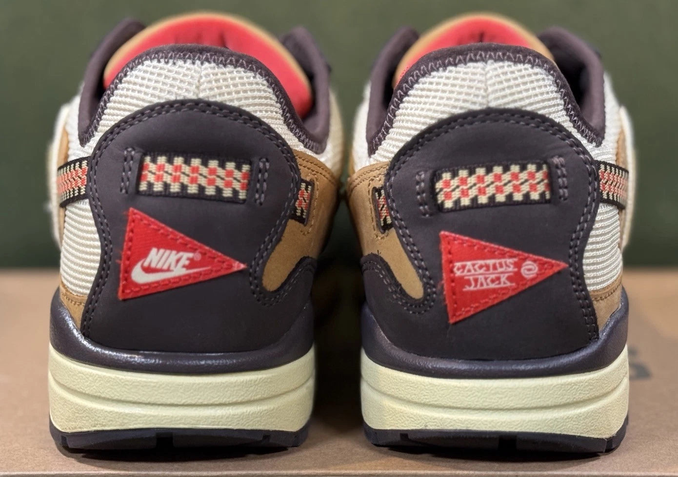 Nike Air Max 1 'Travis Scott Cactus Jack Baroque Brown' (Size 10.5)