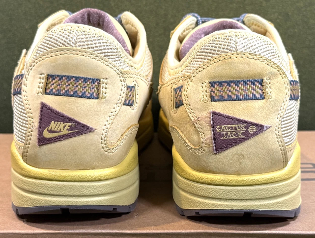 Nike Air Max 1 'Travis Scott Cactus Jack Saturn Gold' (Size 12)