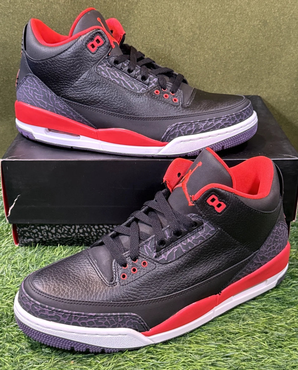 Jordan 3 Retro ‘Crimson’ (Size 10)