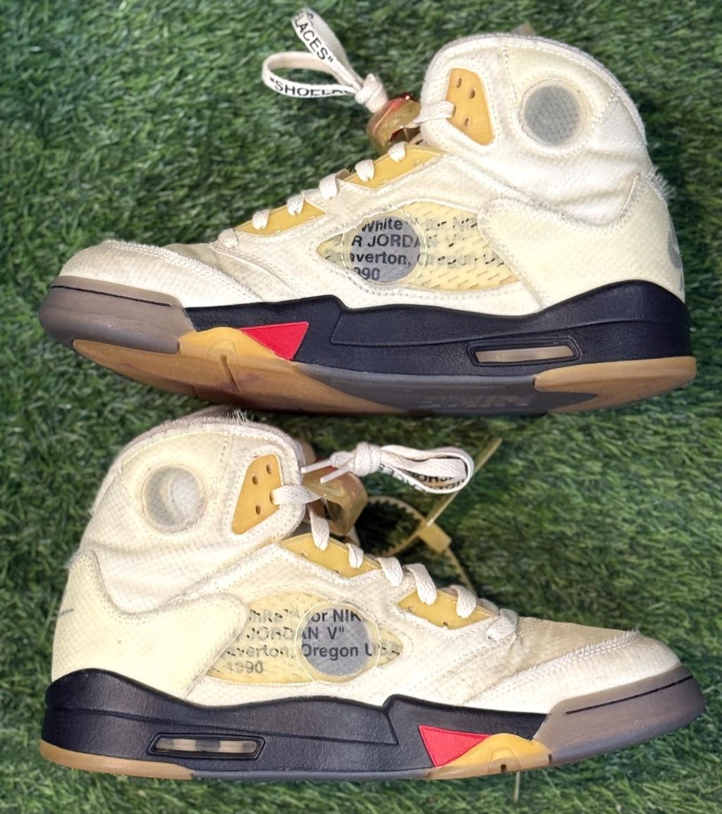 Nike Air Jordan 5 Retro 'Off-White Sail' (Size 10)