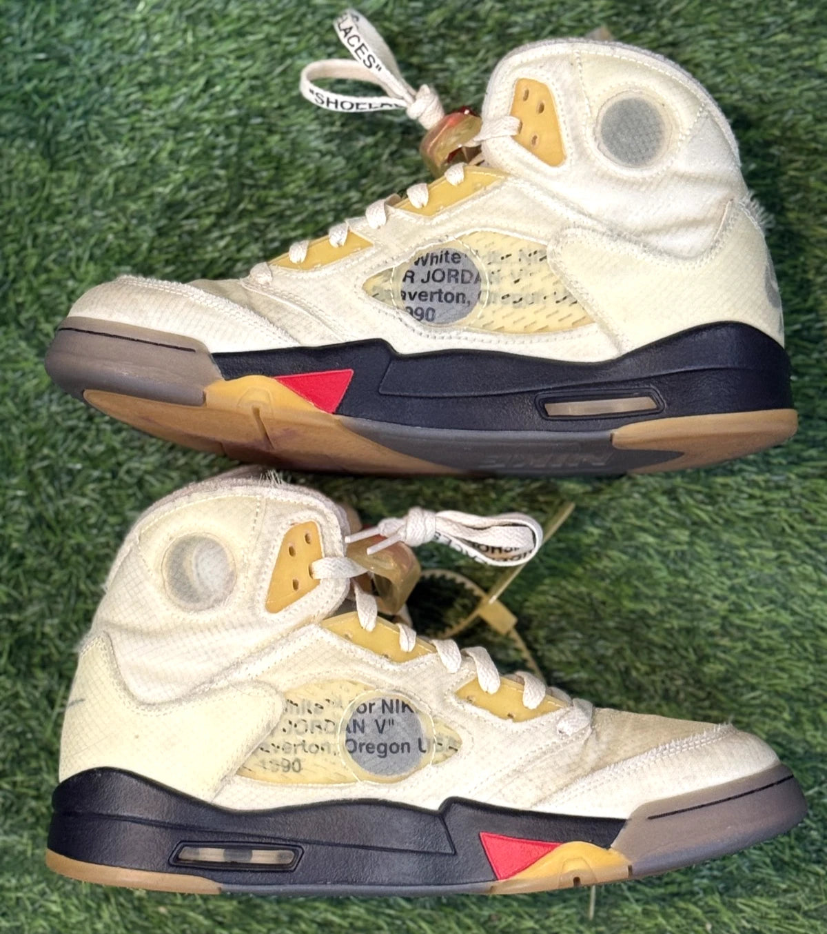 Nike Air Jordan 5 Retro 'Off-White Sail' (Size 10)
