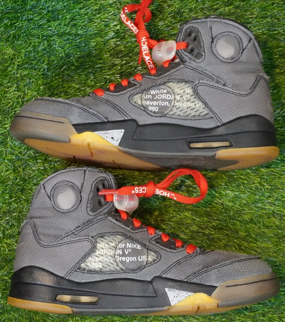 Jordan 5 Retro SP x Off-White-Muslin (Size 8)