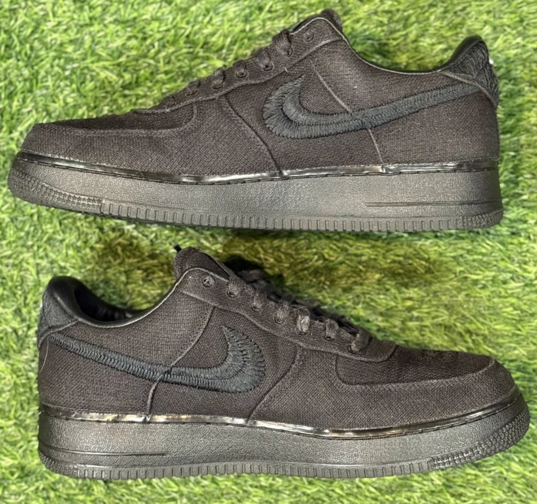 Nike Air Force 1 Low 'Stussy - Black' (Size 12)