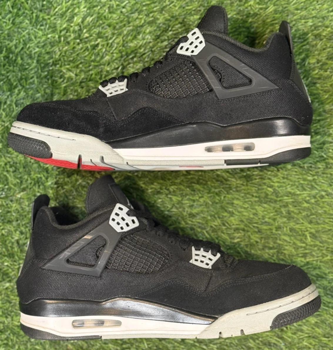 Jordan 4 Retro ‘Black Canvas’ (Size 11)