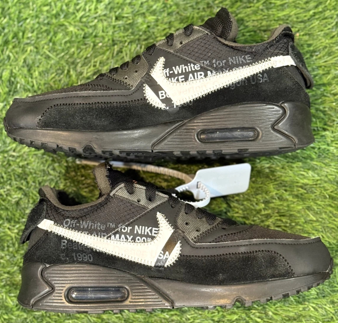 Nike Air Max 90 'Off-White Black' (Size 7)