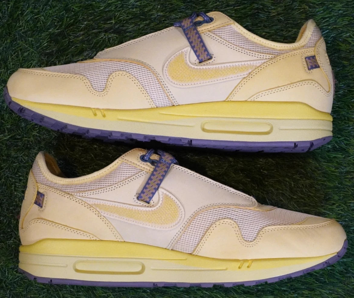 Nike Air Max 1 'Travis Scott Cactus Jack Saturn Gold' (Size 12.5)