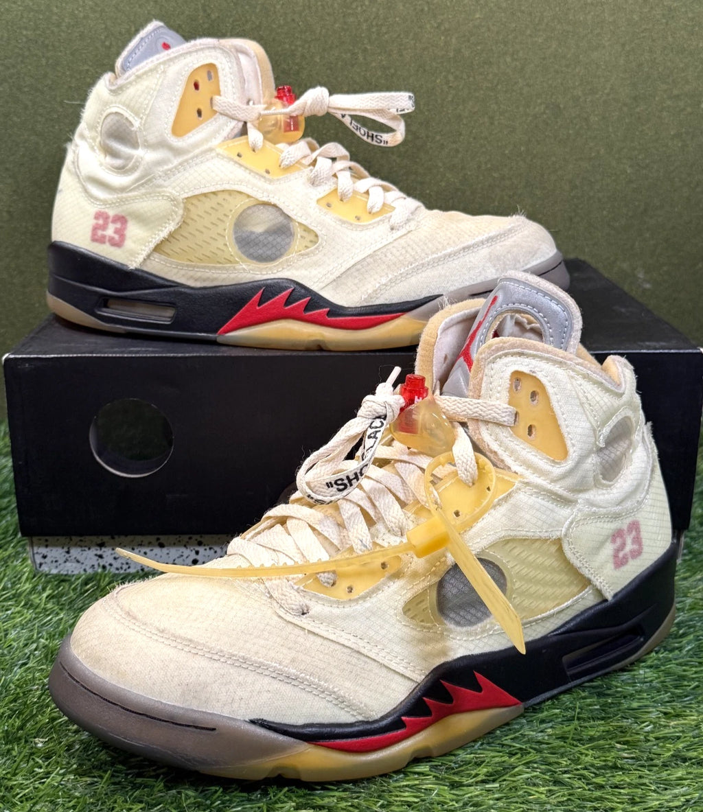 Nike Air Jordan 5 Retro 'Off-White Sail' (Size 10)