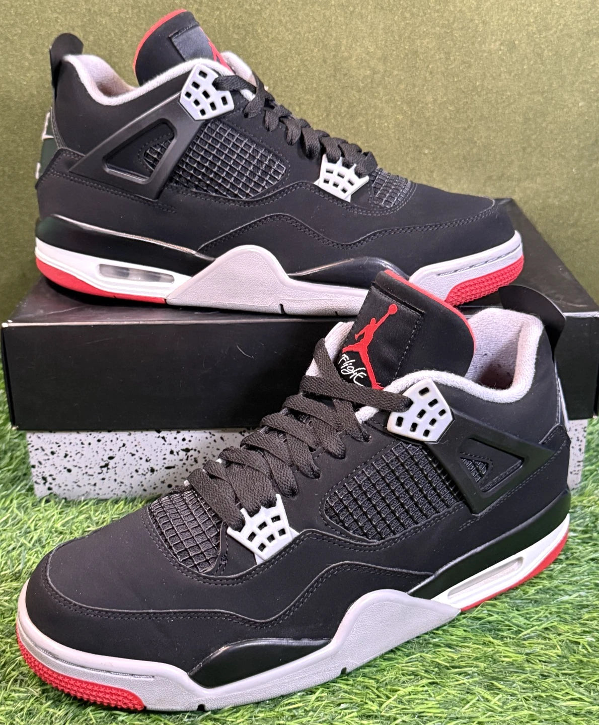 Jordan 4 Retro ‘Bred (2019)’ (Size 10)