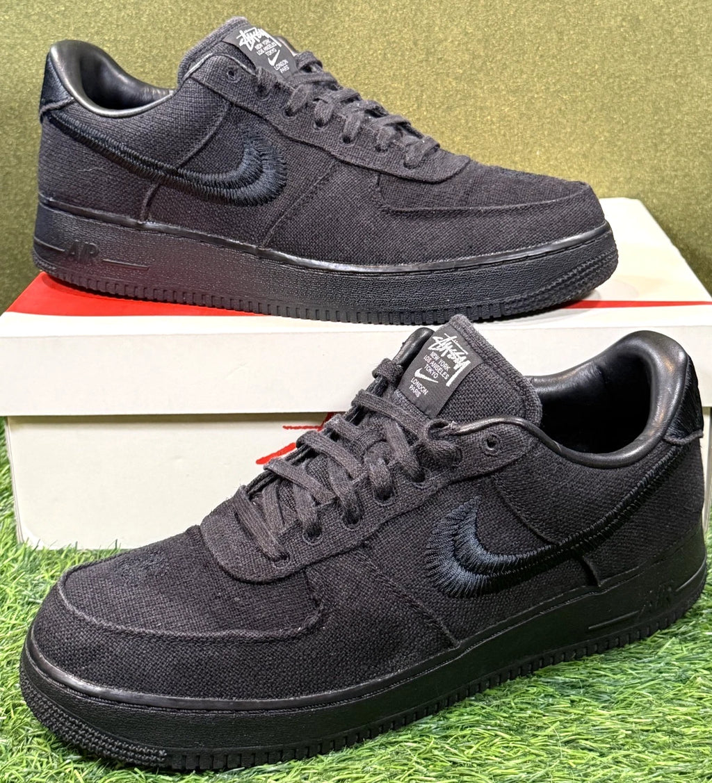 Nike Air Force 1 Low 'Stussy - Black' (Size 12)