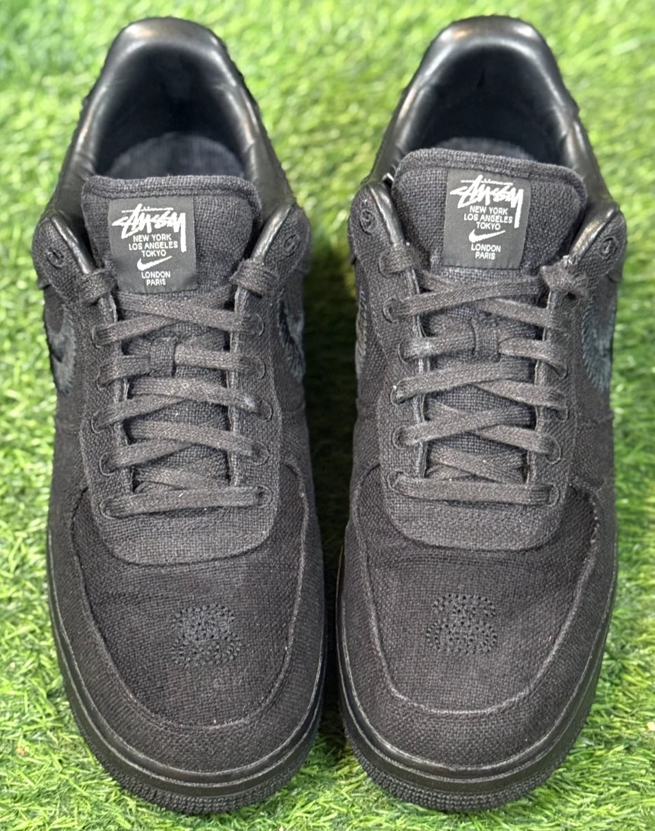 Nike Air Force 1 Low 'Stussy - Black' (Size 12)