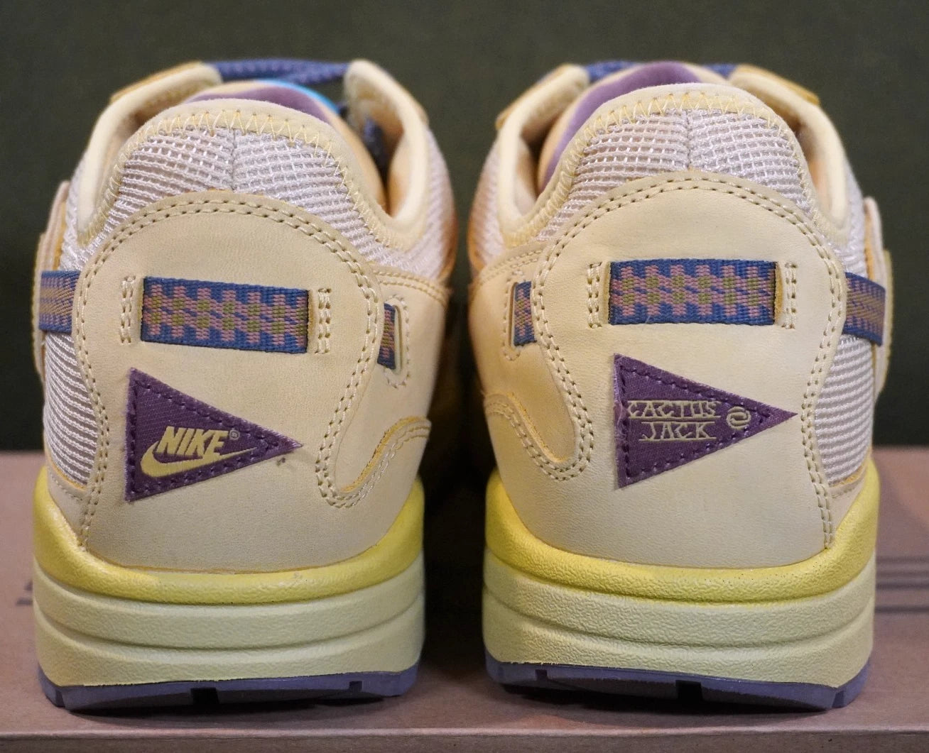 Nike Air Max 1 'Travis Scott Cactus Jack Saturn Gold' (Size 12.5)