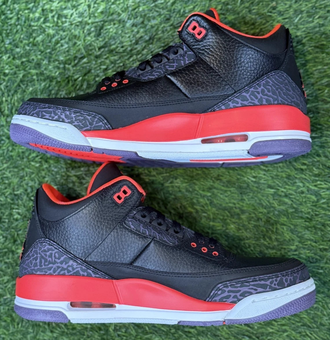 Jordan 3 Retro ‘Crimson’ (Size 10)