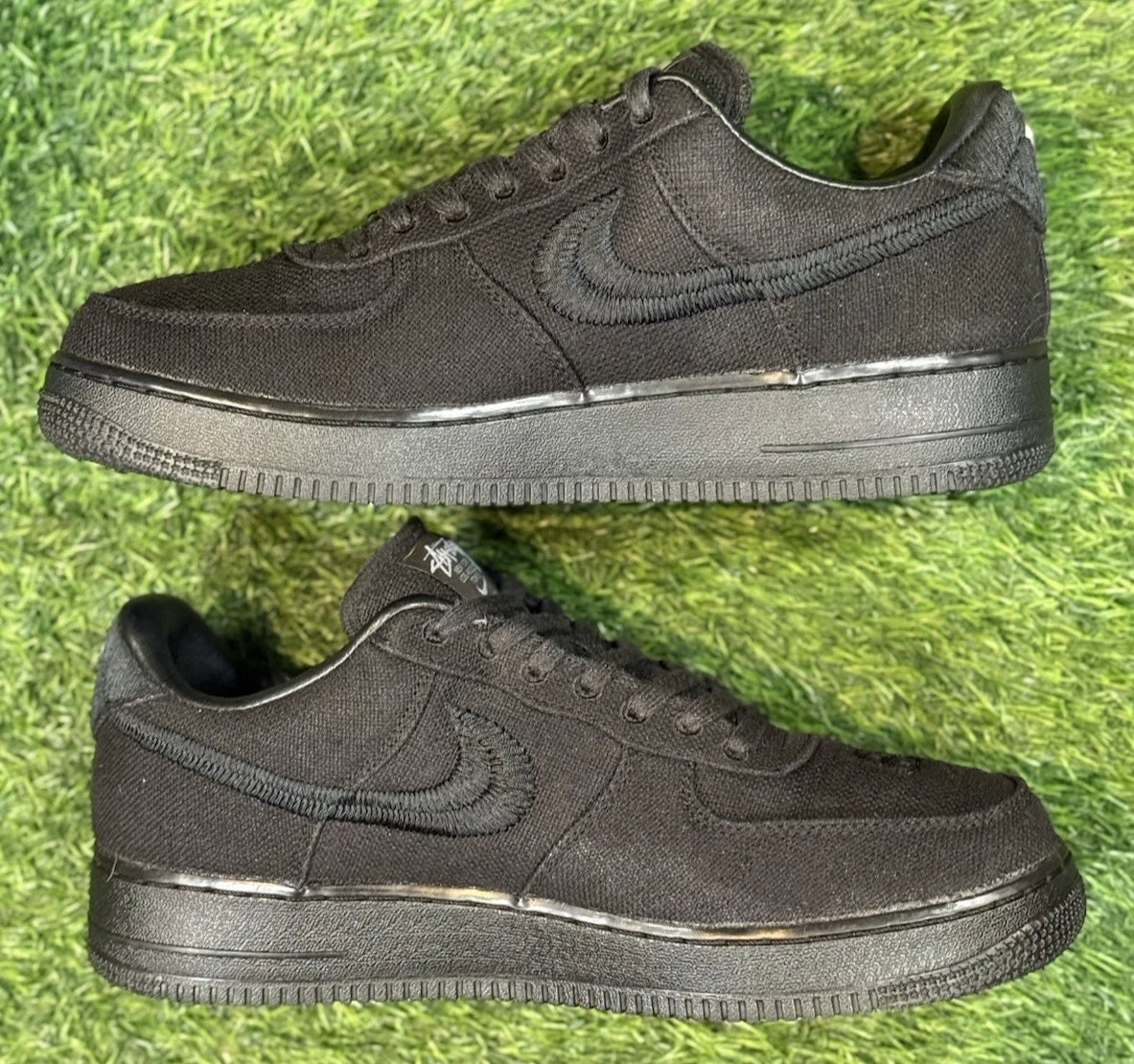 Nike Air Force 1 Low 'Stussy Black' (Size 11.5)