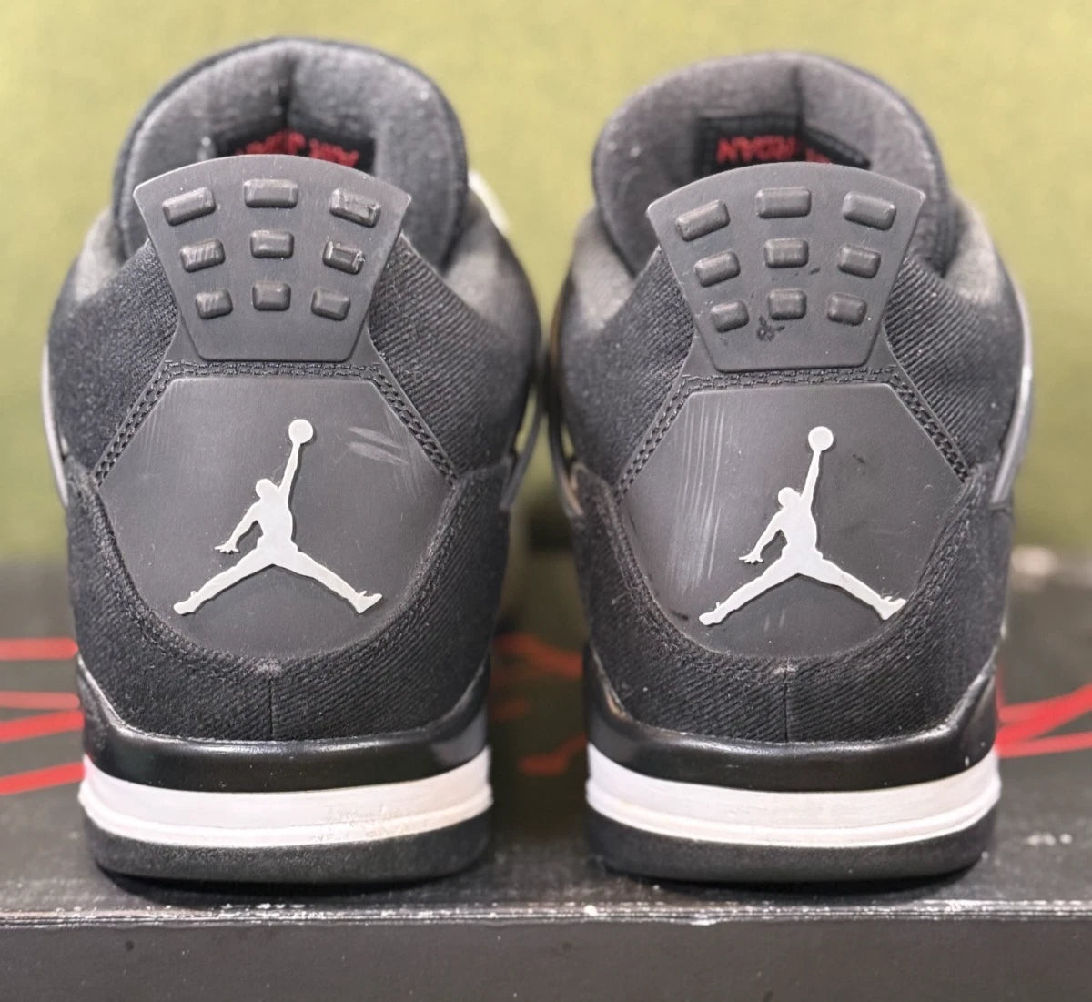 Jordan 4 Retro ‘Black Canvas’ (Size 11)