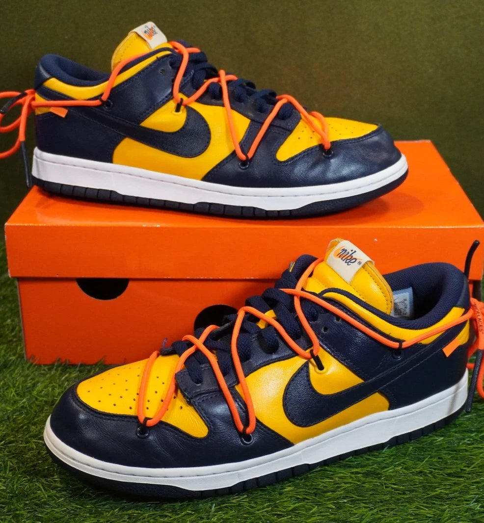 Nike Dunk Low 'Off-White University Gold' (Size 11)