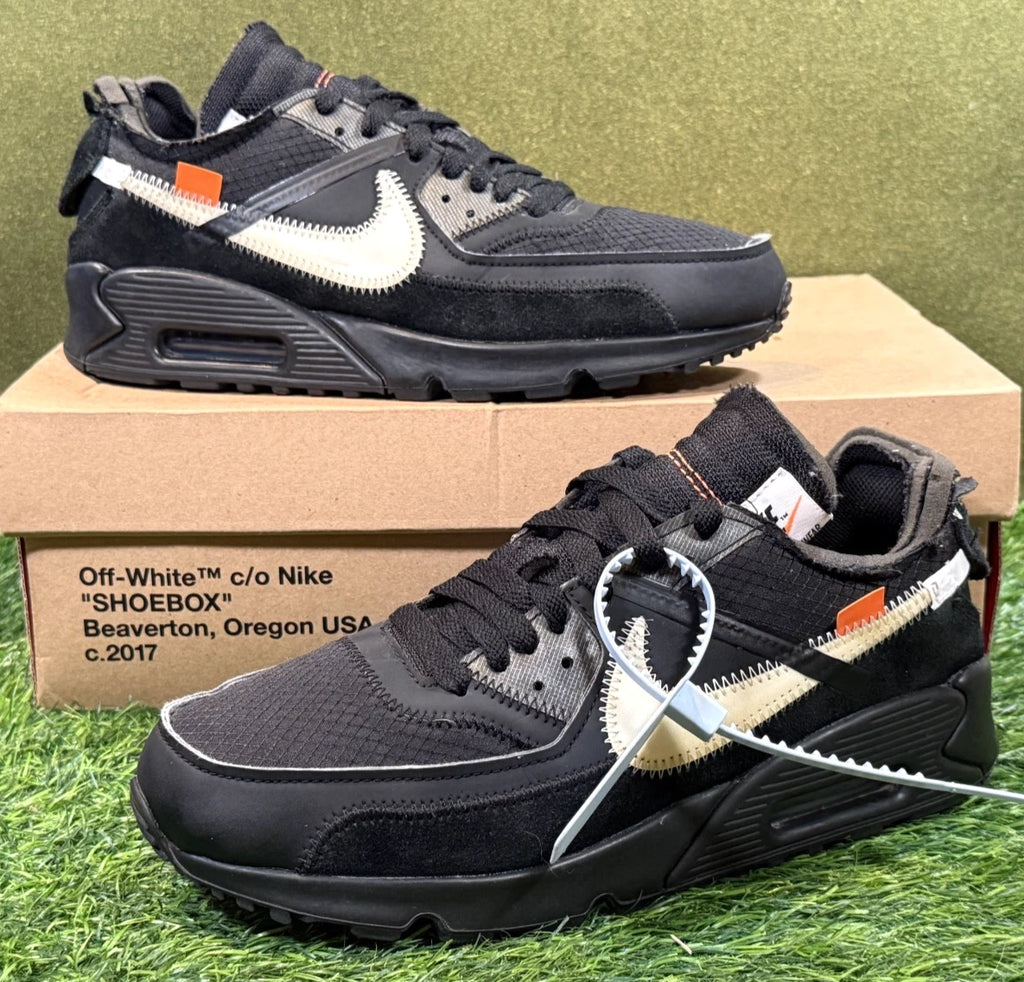 Nike Air Max 90 'Off-White Black' (Size 7)