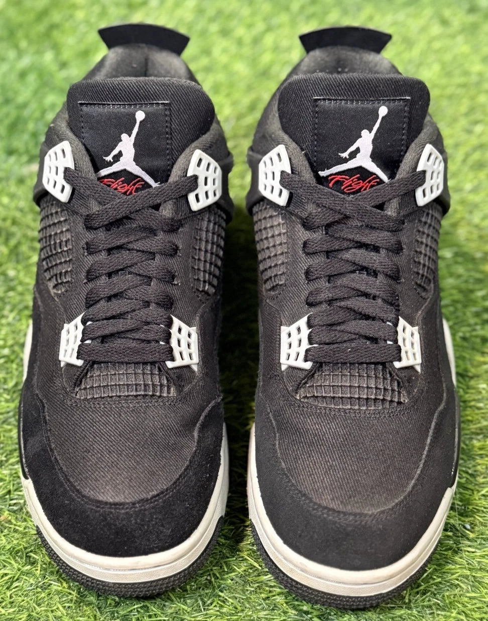 Jordan 4 Retro ‘Black Canvas’ (Size 11)