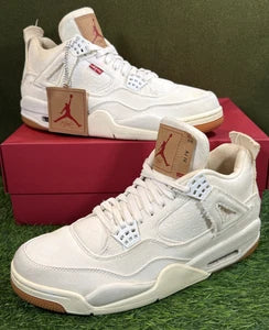 Jordan 4 Retro 'Levi's White (Levi's Tag)' (Size 10.5)