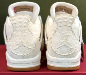 Jordan 4 Retro 'Levi's White (Levi's Tag)' (Size 10.5)