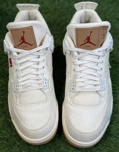 Jordan 4 Retro 'Levi's White (BLANK Tag)' (Size 11.5)
