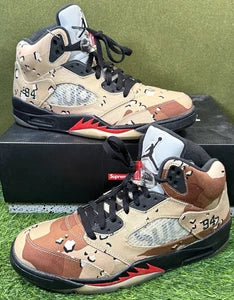 Jordan 5 Retro 'Supreme Desert Camo' (Size 11)