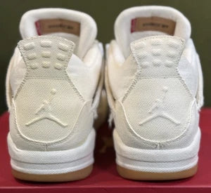 Jordan 4 Retro 'Levi's White (BLANK Tag)' (Size 11.5)