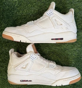 Jordan 4 Retro 'Levi's White (BLANK Tag)' (Size 11.5)