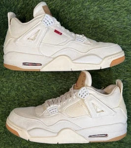 Jordan 4 Retro 'Levi's White (BLANK Tag)' (Size 11.5)