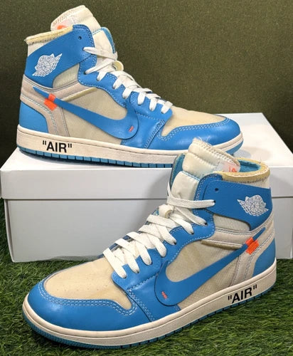 Jordan 1 Retro High 'Off-White UNC' (Size 10.5)