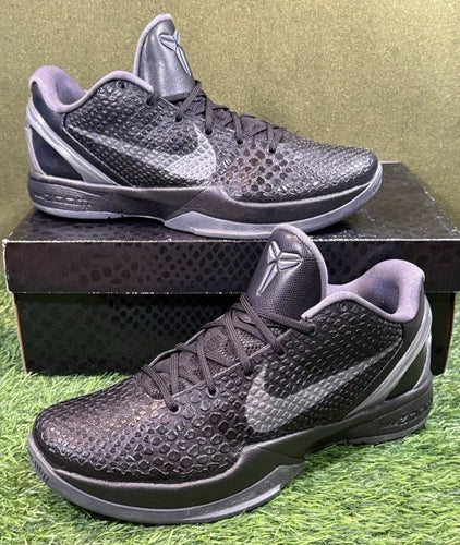 Nike Kobe 6 'Blackout' (Size 9)