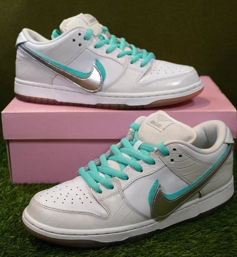Nike SB Dunk Low ‘Diamond Supply Co. White Diamond’ (Size 10)