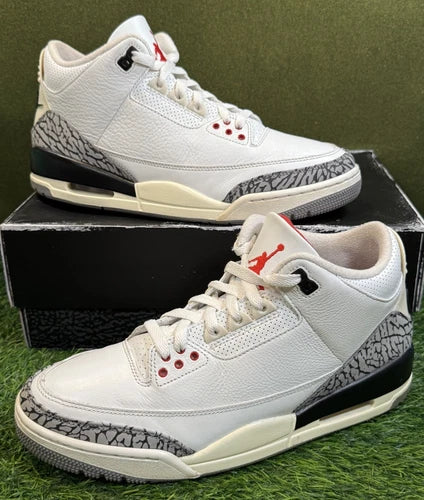 Jordan 3 Retro 'White Cement Reimagined' (Size 10)