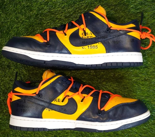 Nike Dunk Low 'Off-White University Gold' (Size 11)