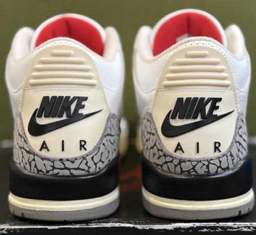 Jordan 3 Retro 'White Cement Reimagined' (Size 10)