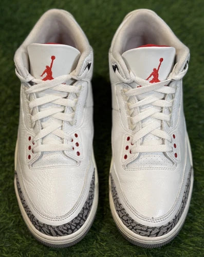 Jordan 3 Retro 'White Cement Reimagined' (Size 10)